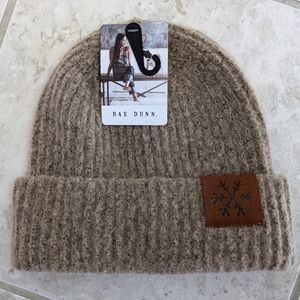 Rae Dunn Snowflake Knit Beanie/Winter Hat NWT